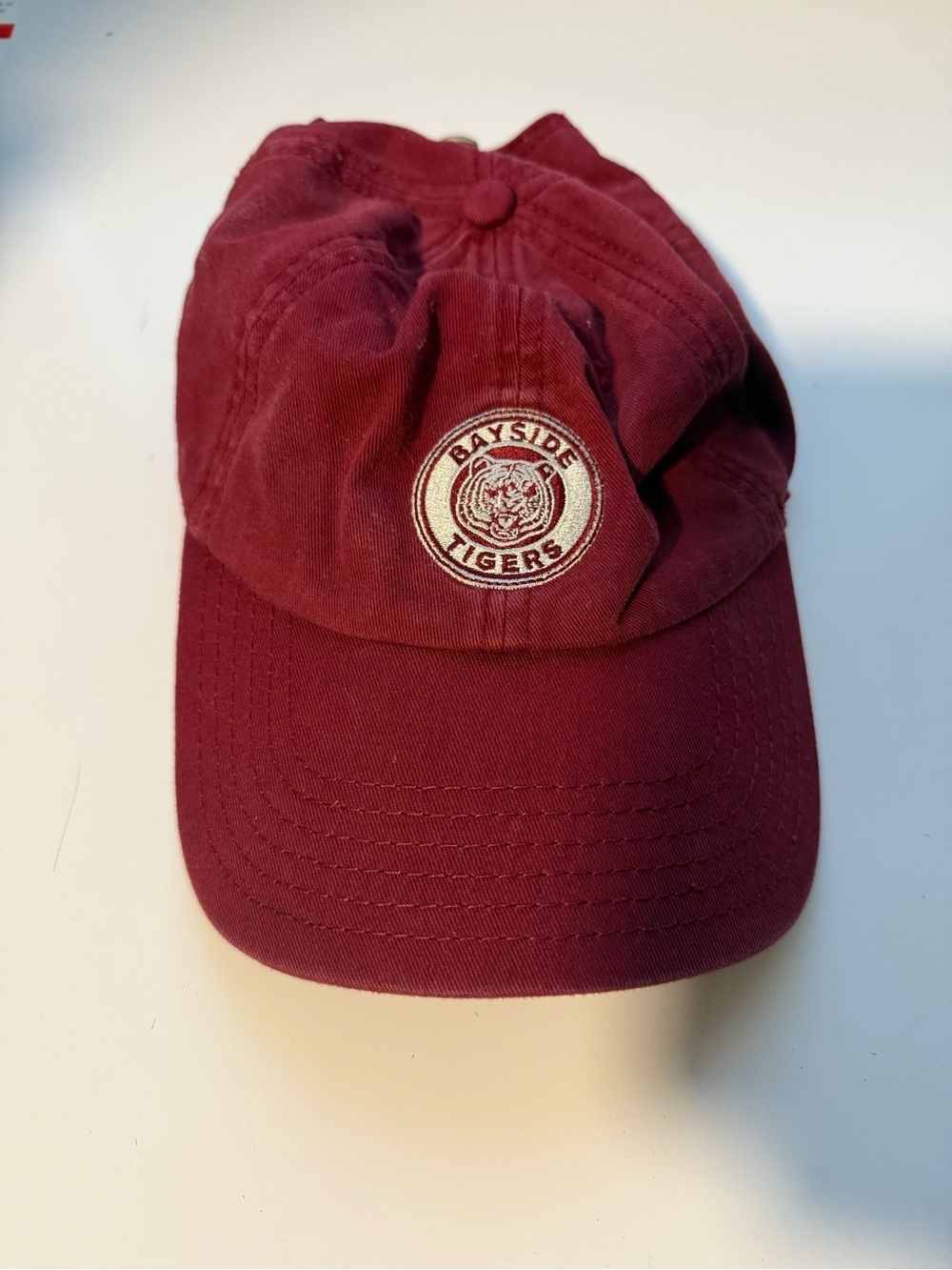 Bayside Tigers Maroon Cap - Classic Cotton Baseball Hat